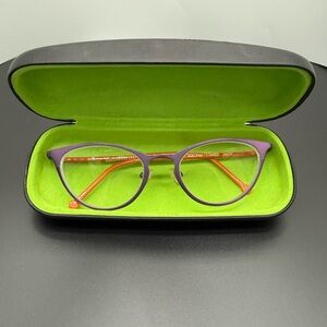 La Eyeworks Tupelo Chic Purple and Orange Women's Glasses